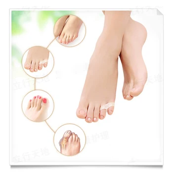 

7Pair Foot Care Thumb Bunion Corrector Toe Pad Toe Separator Hallux Valgus Correction Silicone Big Toe Protector Feet Care Tool