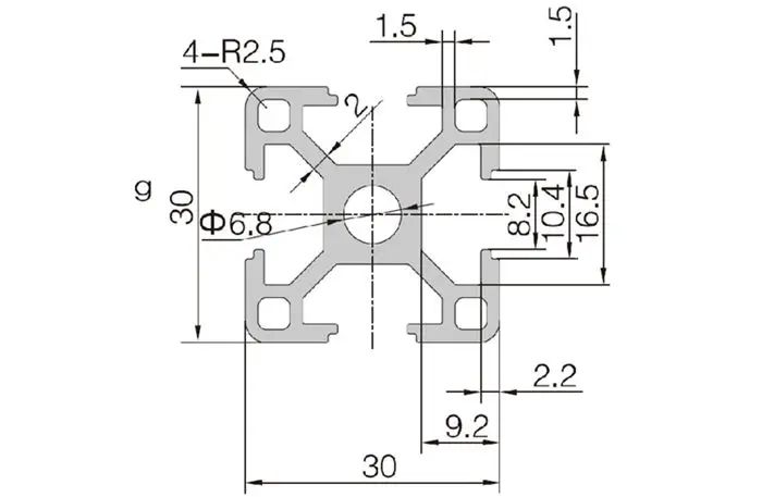 3d принтер модульная система Scalar XL t-слот алюминиевый экструзионный профиль металлическая рама с кронштейном гайка винт