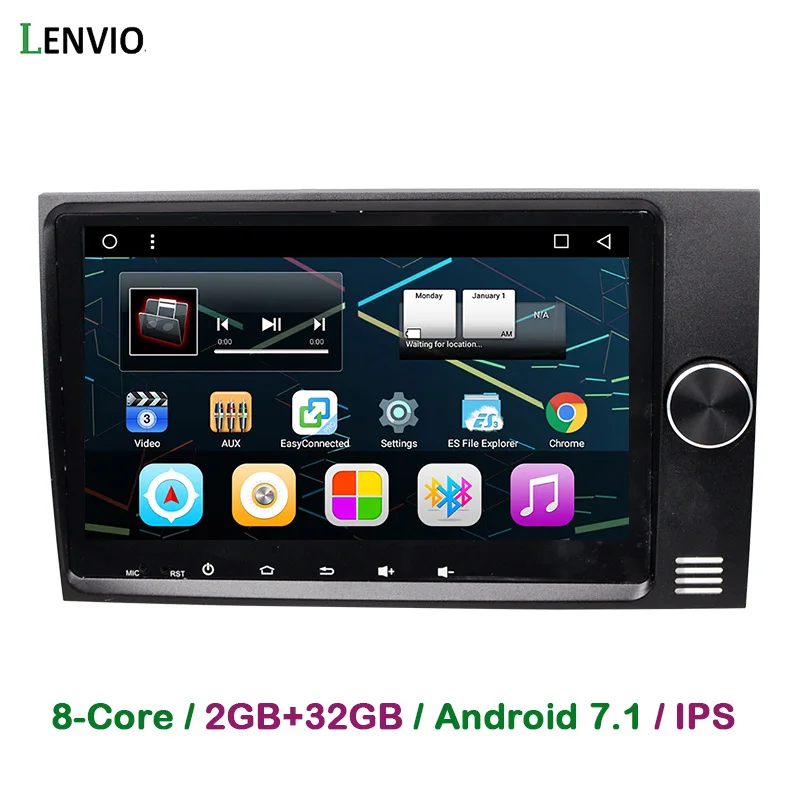 Perfect Lenvio 9"IPS 2GB RAM 32GB ROM Octa Core Android 7.1 CAR DVD GPS Navigation Player For KIA Borrego Mohave 2017 2018 Radio WIFI BT 0