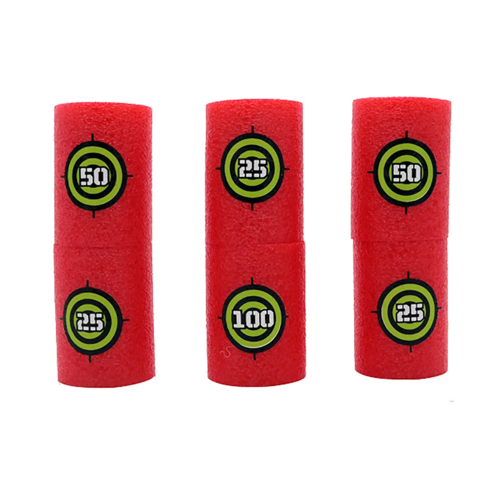 6 шт. EVA мягкие пулевые цели Дротика Nerf целевой набор для N strike Элитные игры