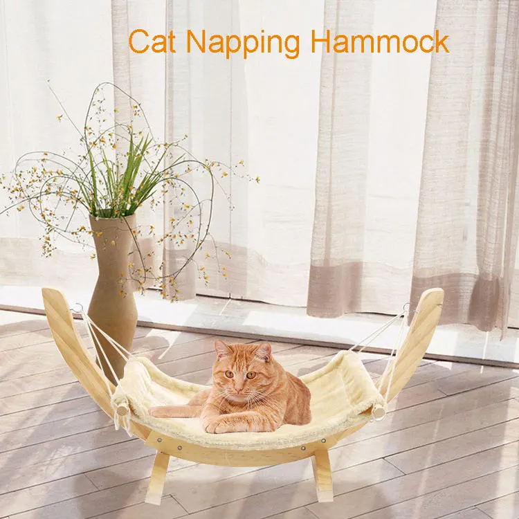 Smartpet Elegant En Bois Chat Berceau Hamac Radiateur Lit Coussin Doux Polaire Chat Suspendu Lit De Couchage Pour Chiot Chat Hamster Aliexpress