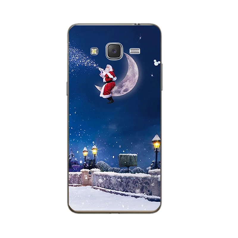 Для Galaxy C7/C7 Pro Чехол для телефона 5," для samsung Galaxy Note 4 5 8 Прозрачный чехол для Grand Prime G530 с Рождеством