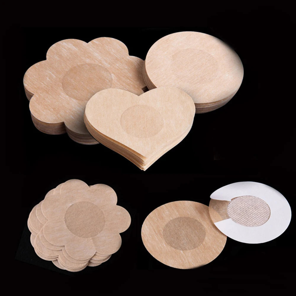 

30 Pairs Women's Invisible Breast Tape Overlays on Bra Nipple Stickers Chest Stickers Adhesivo Nipple Covers accesorios mujer