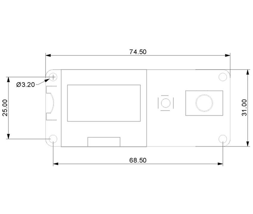 AZSMZ 12864 OLED Wifi ESP3D TF карта 3D принтер умный контроллер панель управления для Mini smart