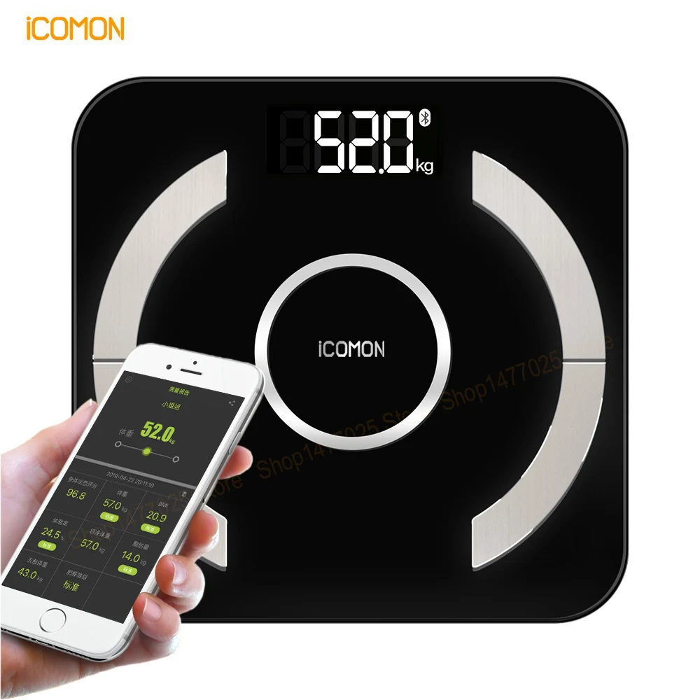 Цифровые напольные весы Mi Smart Weight Высококачественные бытовые электронные для