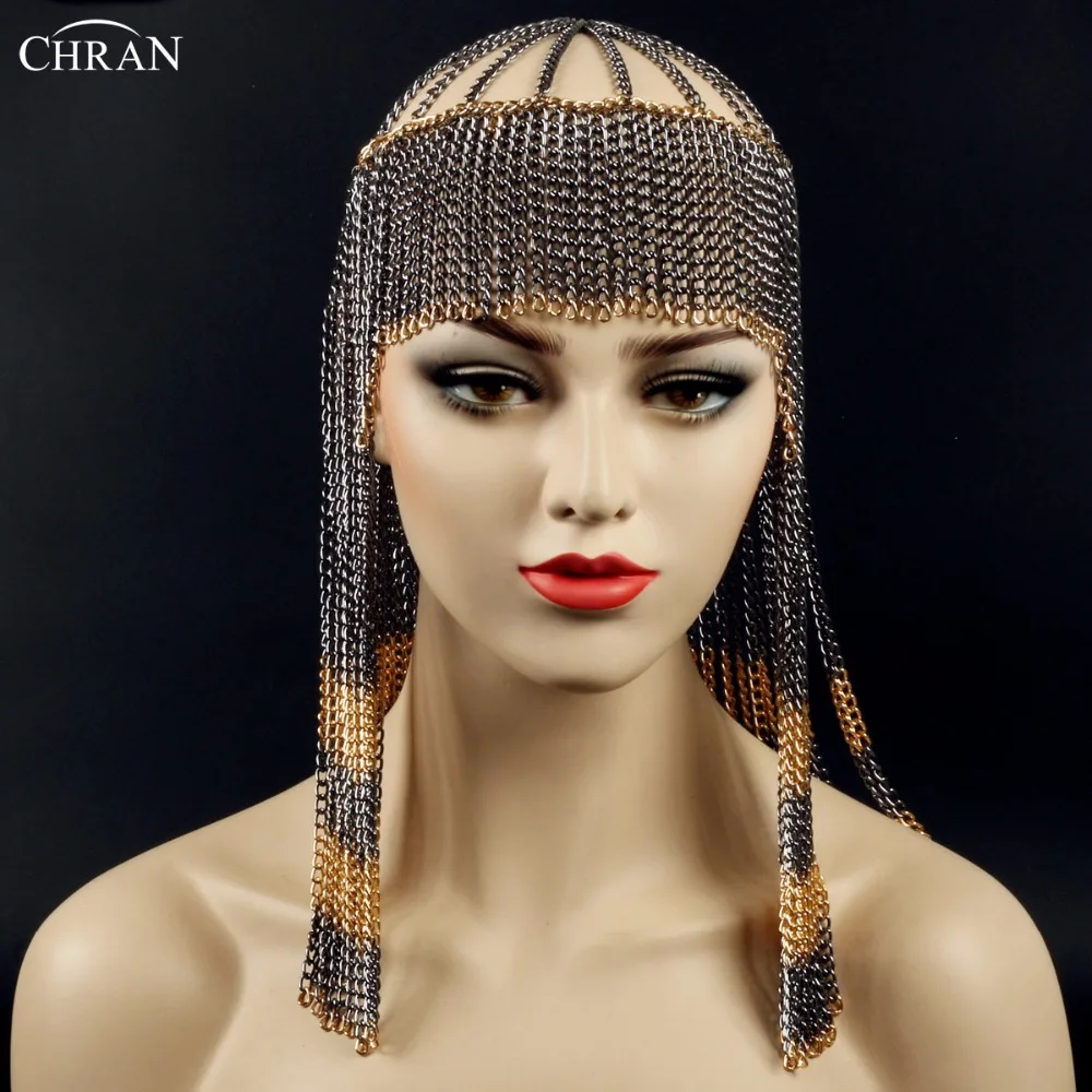 CHRAN Trend Metal Body Jewelry for Women Accessories Fashion Cap Design