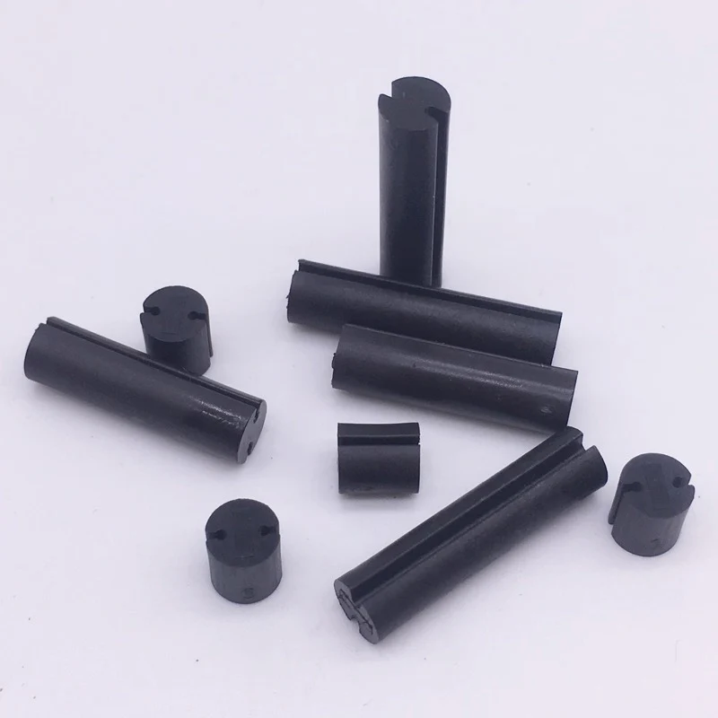 

5x6 LED Spacer Support Hood PCB Board Mount Hardware Double Slot Black Pack 1000