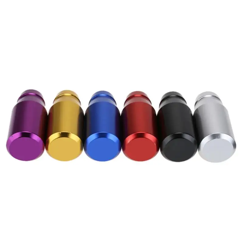 

1pc Universal Polished Aluminum Alloy MT Manual Car Gear Stick Shift Handle Knob Replacement car-styling
