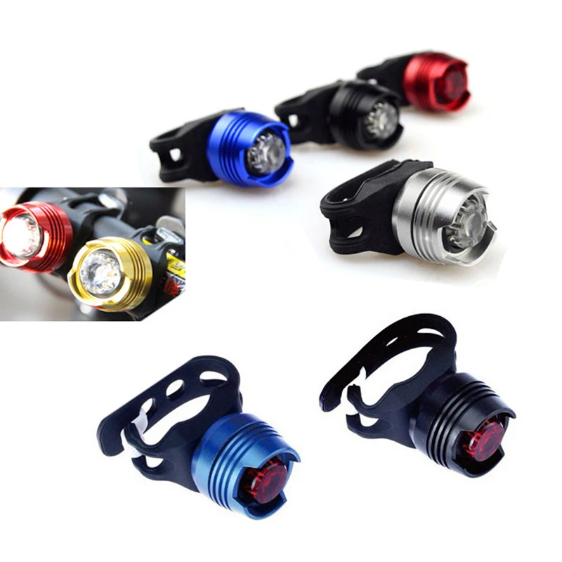 

Bicycle Led Waterproof Front Rear Tail Flashlight Cycling Warning Lamp Safety Caution Lights 240 Angle Side Light LT0001