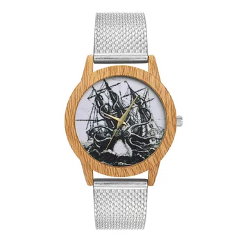 

Special dial Quartz Watch mesh belt watch fashion Korean men's and women's watches Dropship 3.20
