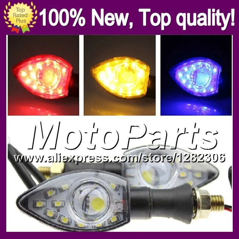 2X12LED Turn Signals Lights For HONDA ST1300 02-10 Pan-European ST-1300 ST1300A ST 1300 2008 2009 2010 Flashers Indicators |