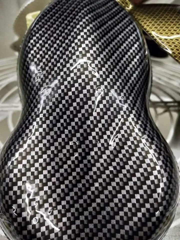

Super cool carbon fibre 20M length water transfer printing film Width 50cm hydrographic film WDF974