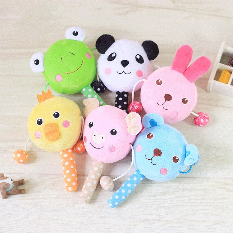 High Quality Pet Squeaker Toys Built in Small Bell Squeaky Plush Zoo ...