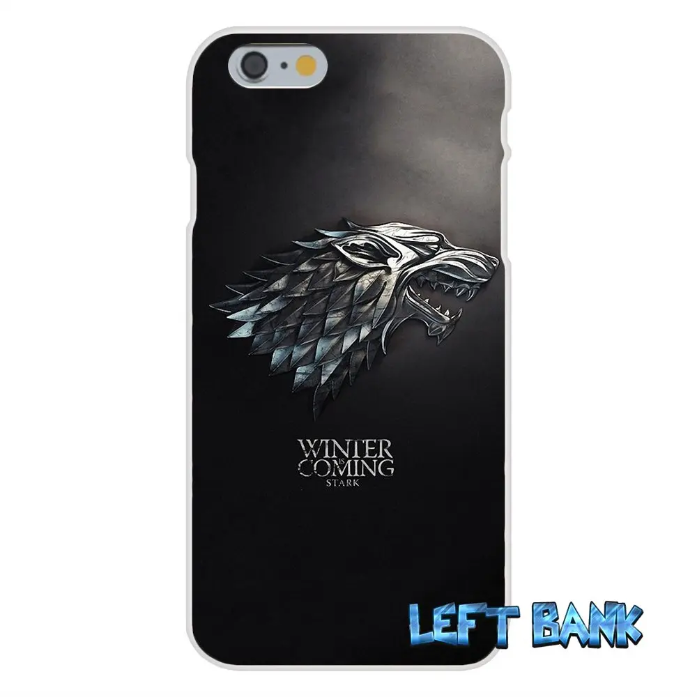 Получили Игра престолов House Stark логотип Тонкий силиконовый чехол для Huawei G7 P8 P9 p10