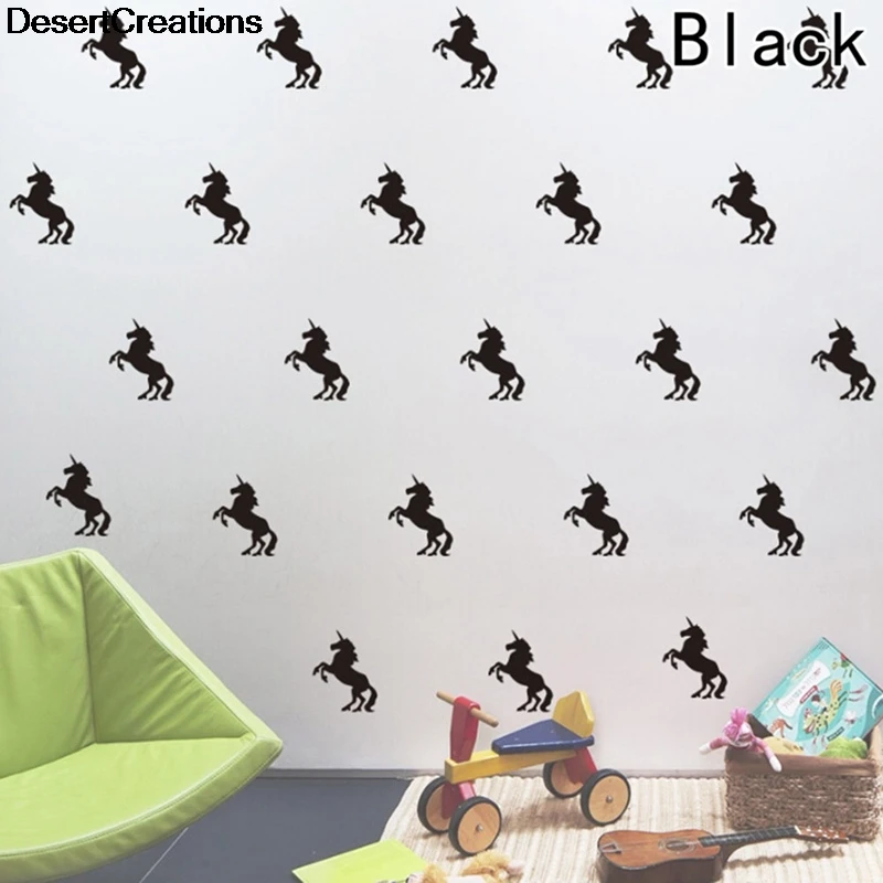 DIY наклейки для украшения спальни на стену с животными детских комнат простые