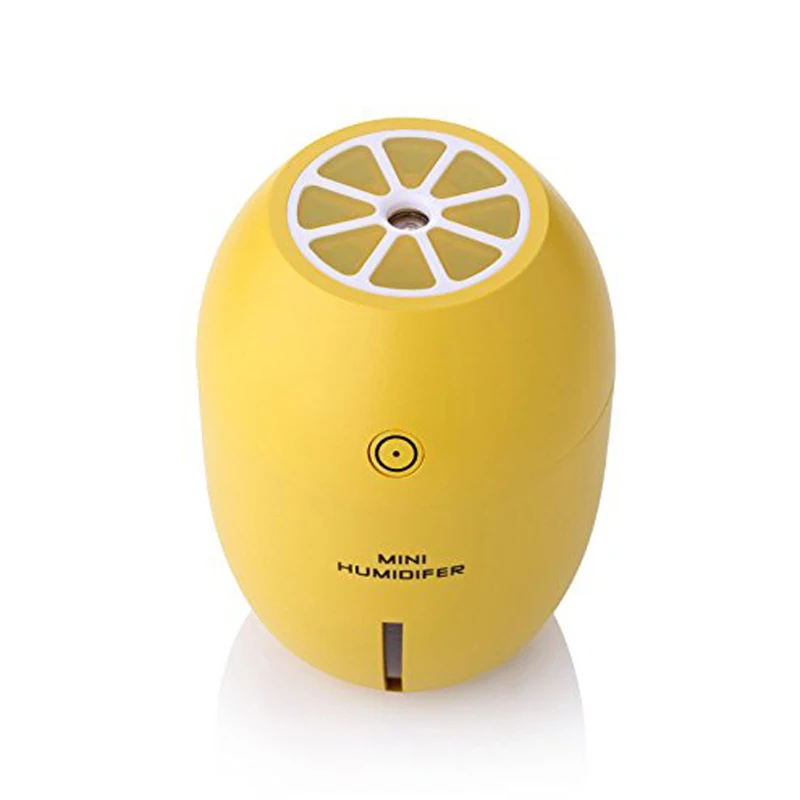 

Lucky Gourd Lemon luminous USB Creative Mini Humidifier (Yellow)