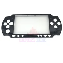 Черный корпус Передняя Лицевая панель чехол оболочка замена для psp 2000 Консоль