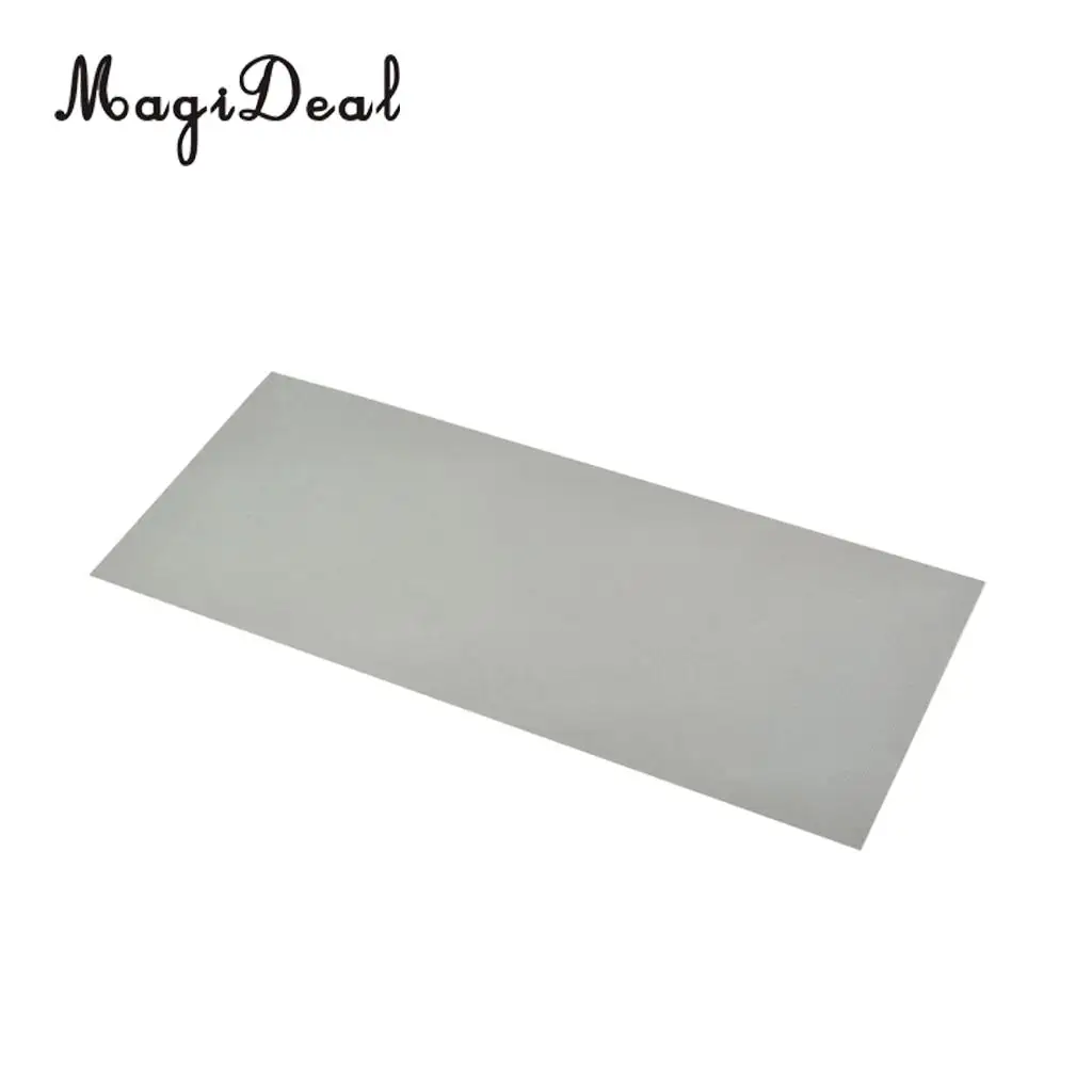 MagiDeal  Waterproof Inflatable Boat/Dinghy/RIB Mid Grey PVC Repair Patch (37 x 15cm) for Fishing Kayak Canoe Boat Yacht Caravan