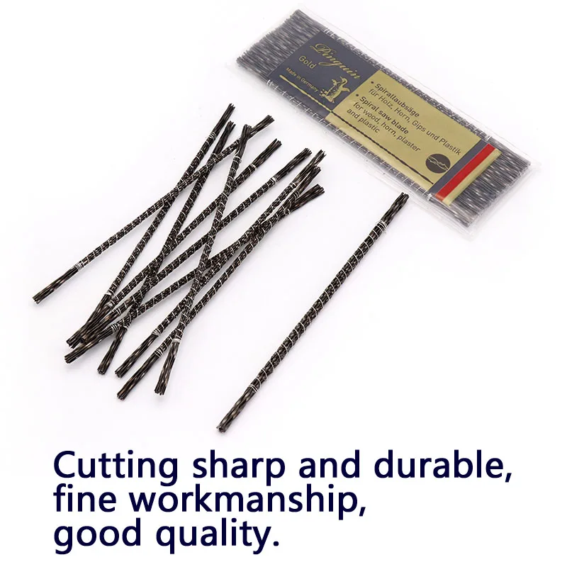 12pcs 130mm Scroll Jig Saw Blades Spiral Teeth 1#-8# Kinds Wood Saw Blades Steel Wire Metal Cutting Hand Craft Tools For Carving 12pcs 130mm Scroll Jig Saw Blades Spiral Teeth 1#-8# Kinds Wood Saw Blades Steel Wire Metal Cutting Hand Craft Tools For Carving