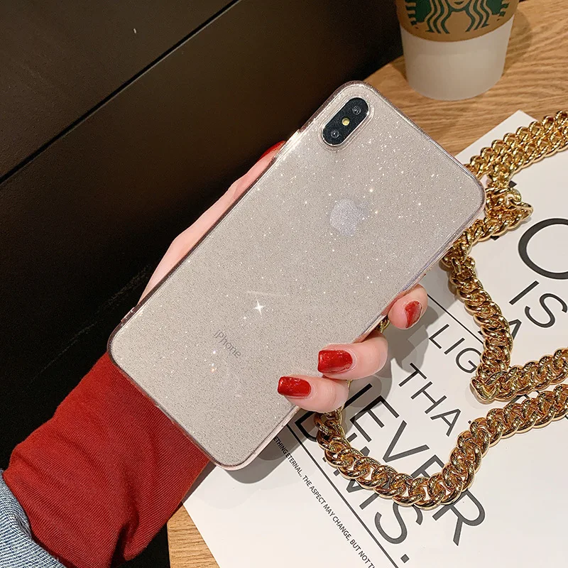 2019 Luxury Brand For Iphone 7 Case Iphone XS Max Case XR 6S 7 8 6 Plus Glitter Diamond Jewelled Back Cover For Iphone X Case