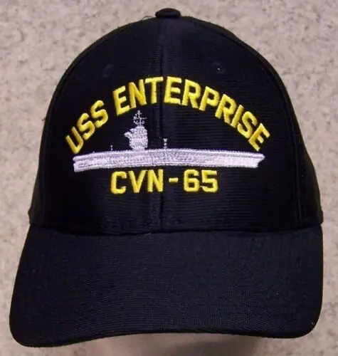 

Printing Baseball Cap Military Navy USS Enterprise NEW 1 hat size fits all