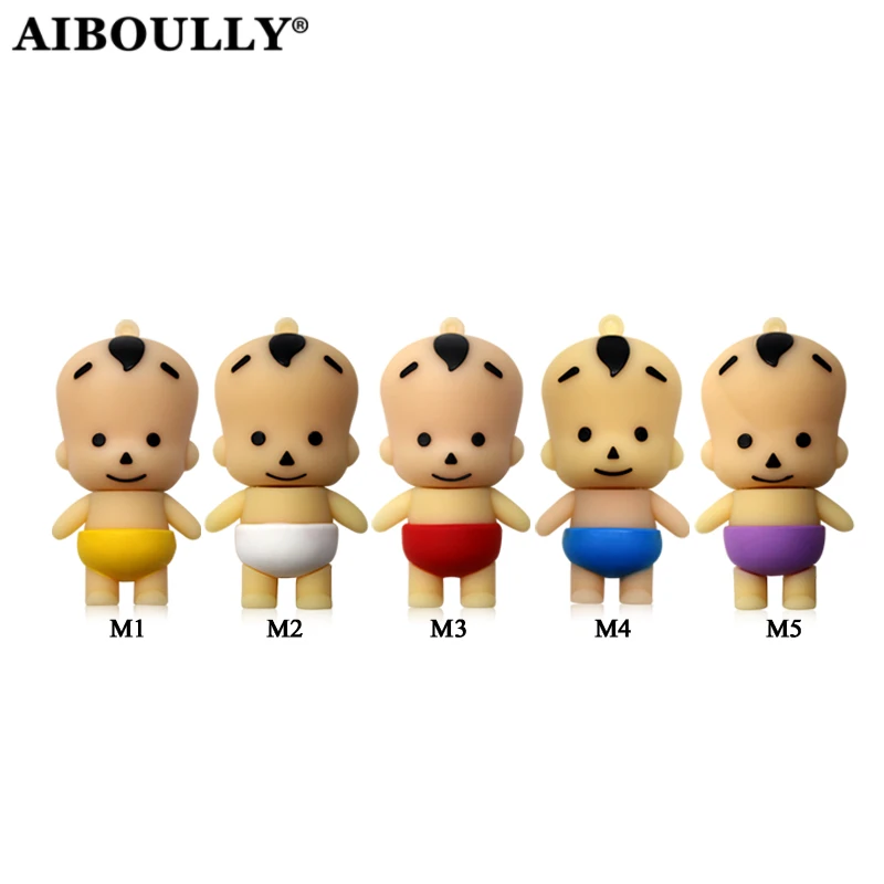 

AIBOULLY Usb 2.0 Pendrives Baby Usb Stick Flash Memory Stick Pendrive USB Flash Drive 64GB 32GB 16GB 8GB 4GB For Tablet PC
