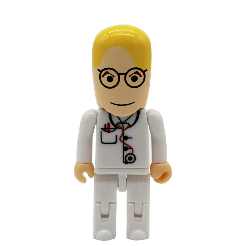 TEXT ME 64GB Doctors USB флешка usb 2,0 USB флеш-накопитель 4GB 8GB 16GB 32GB карта памяти - Цвет: Green