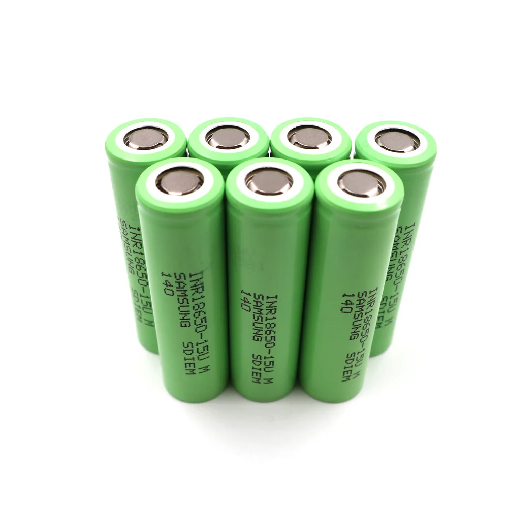 C& P Замена для samsung 15UM 18650 батарея 1500 mAh 10 шт. разрядный ток 20A батаейки к электронным сигаретам инструмент 20A