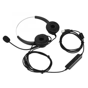 

for VH530D-USB Call Center Customer Service Headset Handfree Head-mounted Headphone for PC Computer