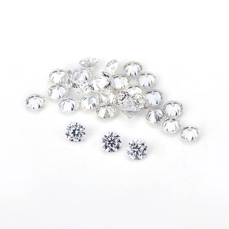 total 1ct/pack small size Test positive 2.0mm GH round shape brilliant cut loose moissanite stone