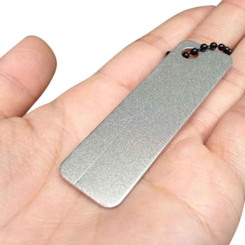 

EDC Super-hard Diamond Sharpeners Tool Sharpening Whetstone for Kitchen Knife Fishing Hooks Portable Outdoor Camping Hiking Tool