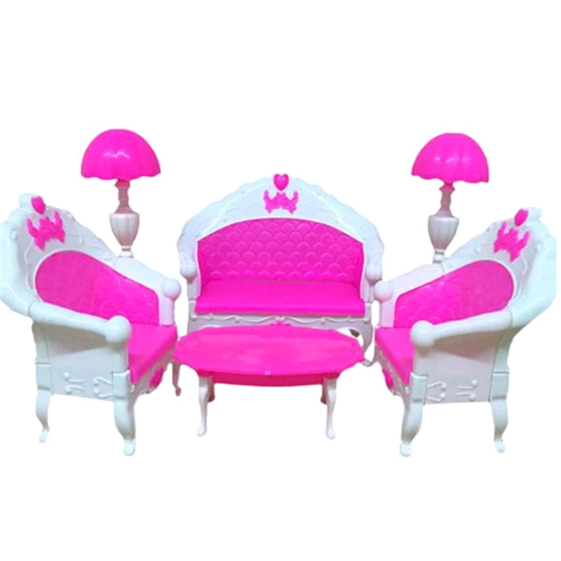 Aliexpress.com : Buy Plastic Furniture Sets For Doll House Decoration