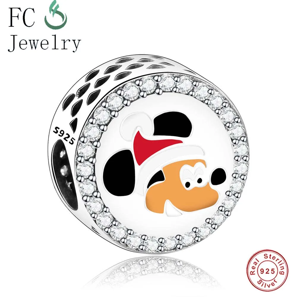FFC873 30 шт Fit оригинальные Подвески Пандора браслет 925 Серебряные шарики аксессуары ювелирные изделия DHL EMS фабрика питания - Цвет: FFC873