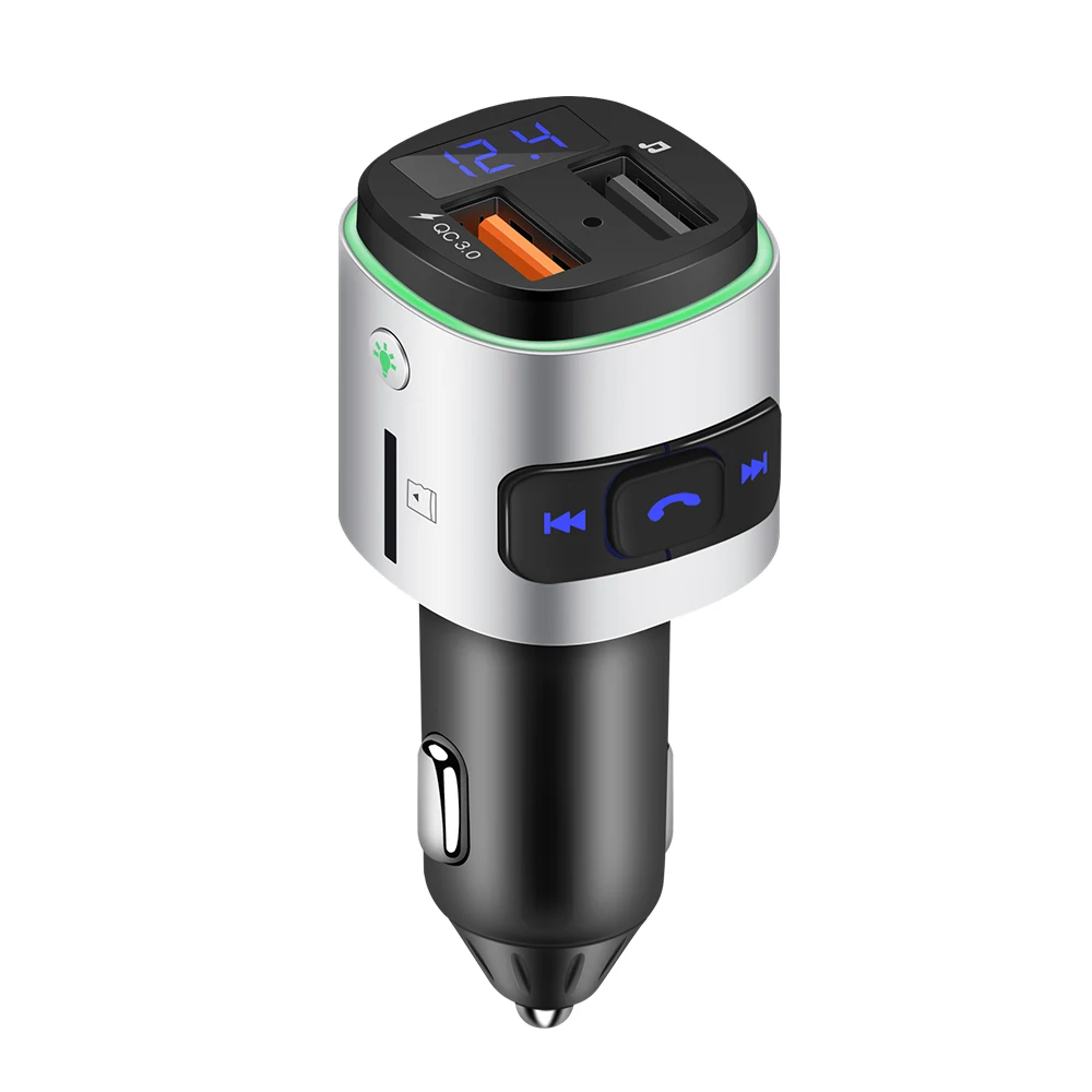universal QC3.0 автомобиля Зарядное устройство Dual USB быстрой зарядки мобильного телефона универсальный адаптер питания AC DC зарядка для iphone Xiaomi для samsung huawei планшеты - Тип штекера: universal