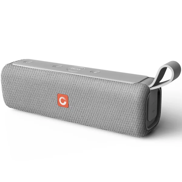 DOSS E-go ll Bluetooth динамик портативный открытый беспроводной динамик s звуковая коробка IPX6 Водонепроницаемый Пылезащитный для путешественника пляж телефон - Цвет: Серый