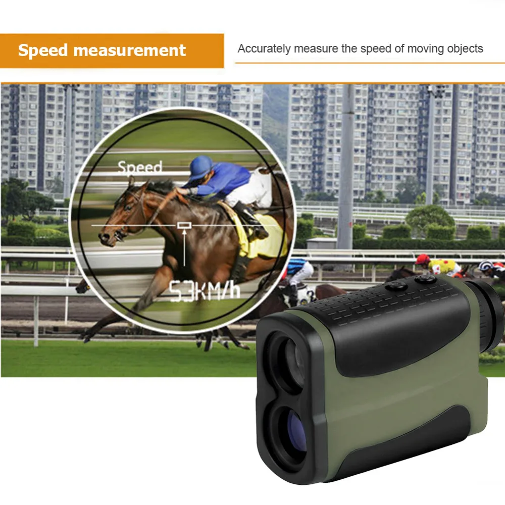 

6X 700m Laser Rangefinder Range Finder Monocular Outdoor Distance Meter Tester Hunting Measure Telescope