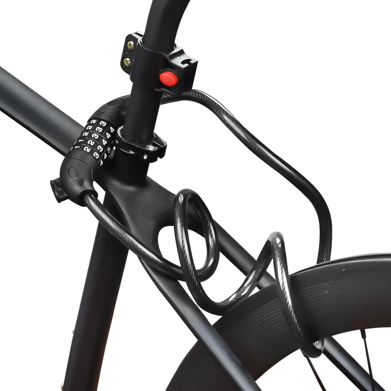 BIKEIN велосипедный замок с паролем для велосипедного мотоцикла Противоугонный стальной замок велосипедный замок аксессуары для горного велосипеда