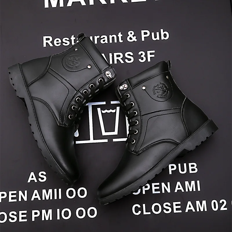 Koop Laarzen schoenen erkek bot botas hombre askeri winter timber land veiligheid erkek ayakkabi zapatos buty meskie masculina leger bottes