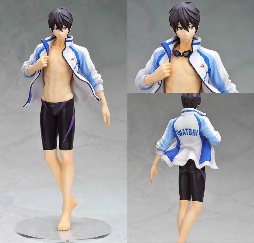 Японское аниме хит 9 &quotAlter Hobby в наличии бесплатно! Iwatobi Swim Club Haruka Nanase 1/8 фигурка