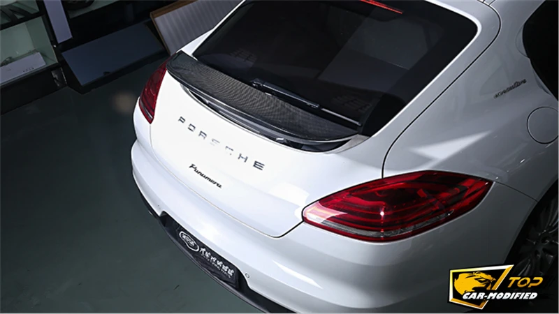 Задний спойлер углерода Волокно спойлер багажника, задний спойлер, пригодный для Porsche Panamera 970 TA спойлер багажника