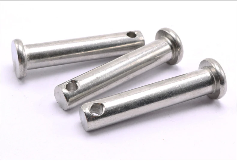 

GB882 304 stainless steel Dowel pin flat headed cylindrical pin M3 M4 M5 Pin dowel with hole
