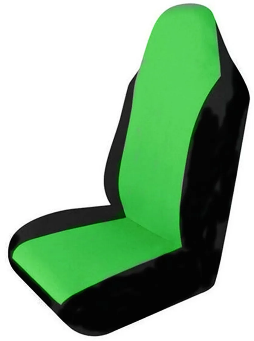 Simple Style High Back Bucket Car Seat Cover Universal Fit with Non- Detachable Headrests and Detachable Headrest Simple Style High Back Bucket Car Seat Cover Universal Fit with Non- Detachable Headrests and Detachable Headrest