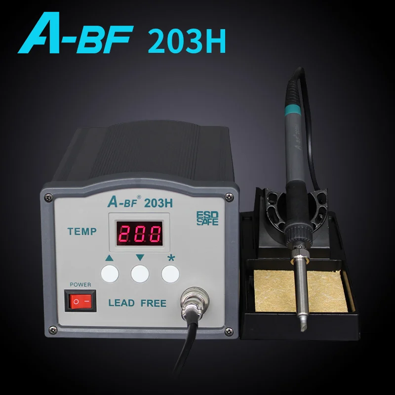 A-BF паяльная станция 203 H 90 W 205 H 150 W высокочастотная паяльная станция 220 V 230 V Бессвинцовая припой паяльник станция - Цвет: 203H 90W