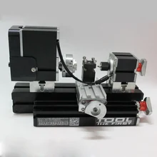 Free Shipping Mini Lathe Machine 12000r/min 110V-240V saw Workbench area 90*90mm Mini Lathe Machine Tool metal plate