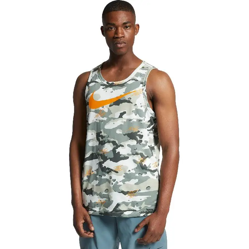 Футболка Nike Dri-FIT M NK дышащий Топ DFC SWOOSH CAMO TmallFS