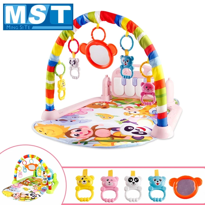 

Baby Play Music Mat Carpet Toys Kid Crawling Play Mat Game Develop Mat With Piano Keyboard Infant Rug Early Education Rack Toy