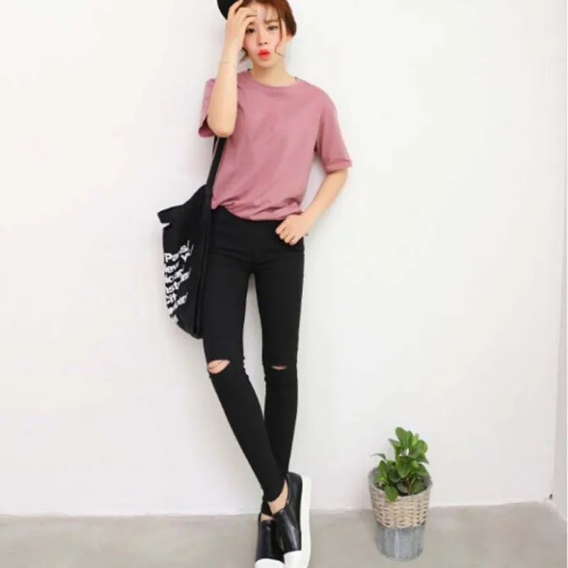 

Hot 2019 Summer Elegant Women's Casual Pants OL Work Wear Slim Stretch Pencil Pants Trousers Leggings Women Plus Size bottoms