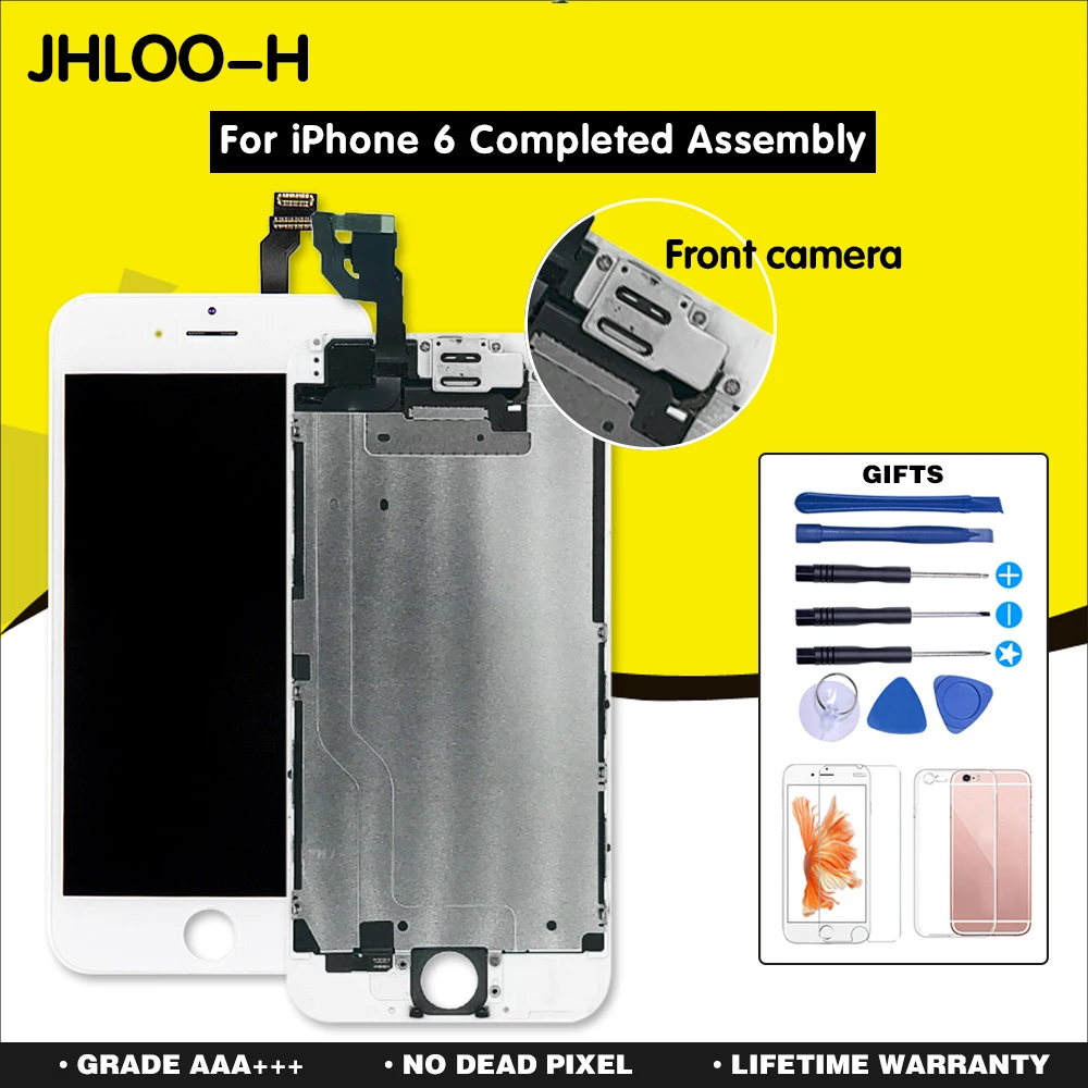 

AAA+++ For iPhone 6 6S Plus LCD Full Assembly Complete 100% With 3D Force Touch For iPhone 5S 6Plus Screen Replacement Display