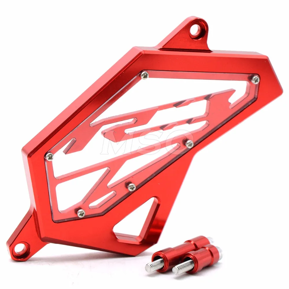 CNC алюминиевые аксессуары для мотоциклов передняя Звездочка защитная крышка