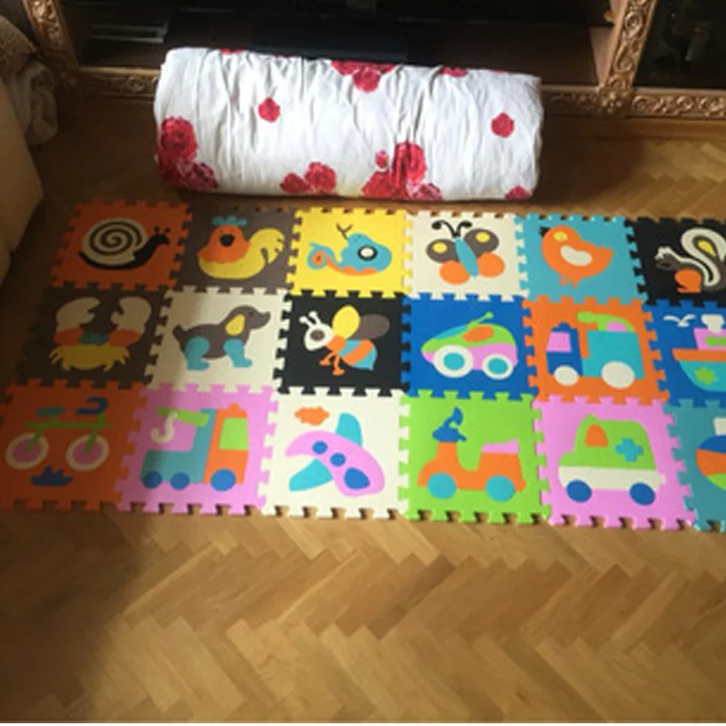 30*30*1 см толстый развивающий детский игровой коврик коврики пазлы для детских игр